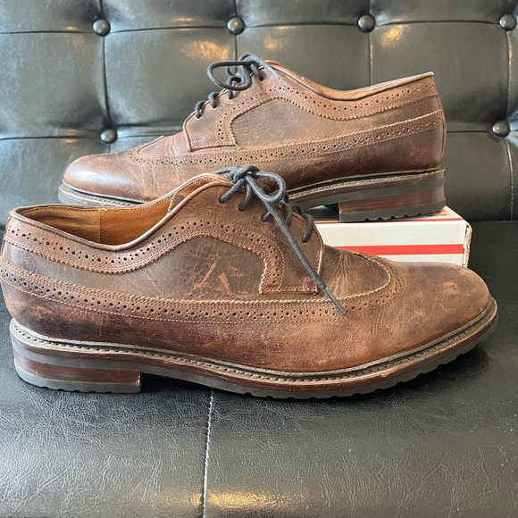Frye James Wingtip Leather Oxford Men’s‎ Sz 13D